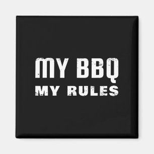 Imán Mi Bbq Mis Reglas