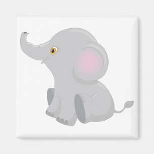 Imán Mi bebé elefante