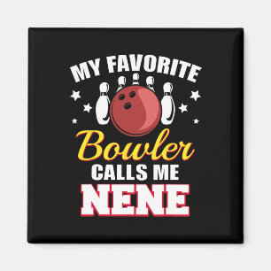 Imán Mi Bowler favorito me llama Nene Funny Bowling Nen