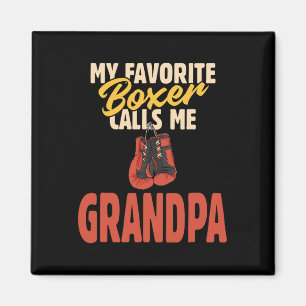Imán Mi boxeador favorito me llama abuelo