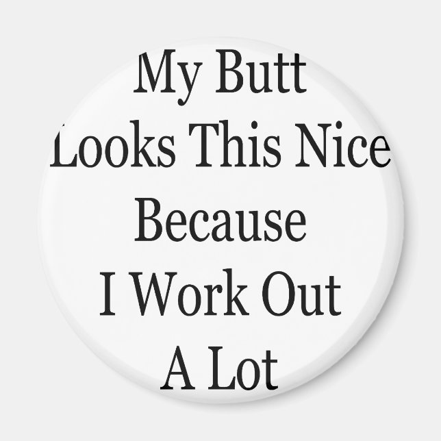 Imán Mi Caballo Se Ve Bien Porque Trabajo Mucho (Frente)