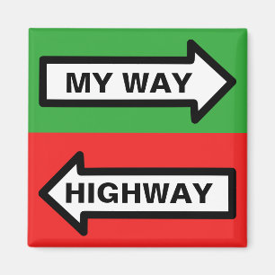 Imán Mi camino/ autopista