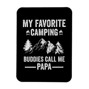 Imán Mi camping favorito - Amigos me llaman papá