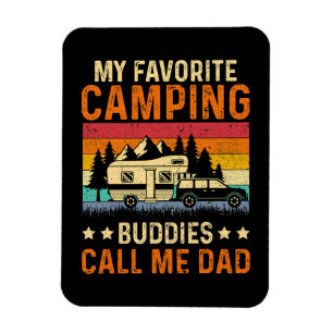 Imán Mi camping favorito - Amigos me llaman papá