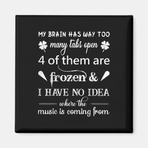 Imán Mi Cerebro Tiene Demasiadas Tabletas... La Música 