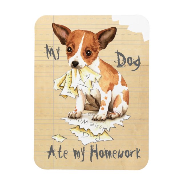 Imán Mi Chihuahua se comió mi hogar (Vertical)