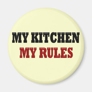 Imán Mi cocina Mis reglas