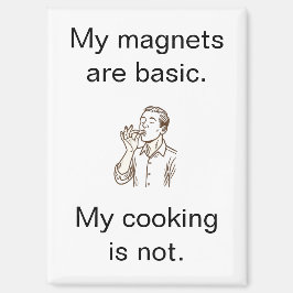 Imán Mi cocina no es minimalista básica Refrigerador