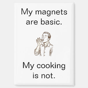 Imán Mi cocina no es minimalista básica Refrigerador