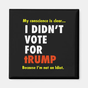 Imán Mi conciencia es querida, no voté por Trump, soy