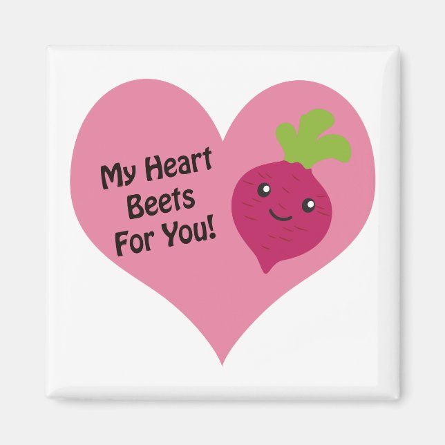 Imán Mi Corazón Abeja Por Ti (Frente)