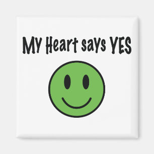 Imán Mi corazón dice sí