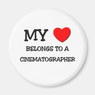 Imán Mi corazón pertenece a un CINEMATÓGRAFO