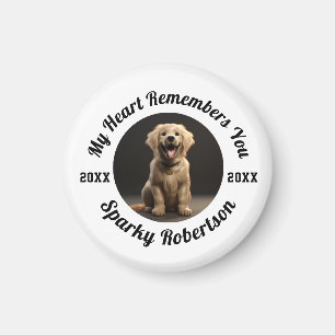 Imán Mi Corazón te Recuerda Memorial de Mascota