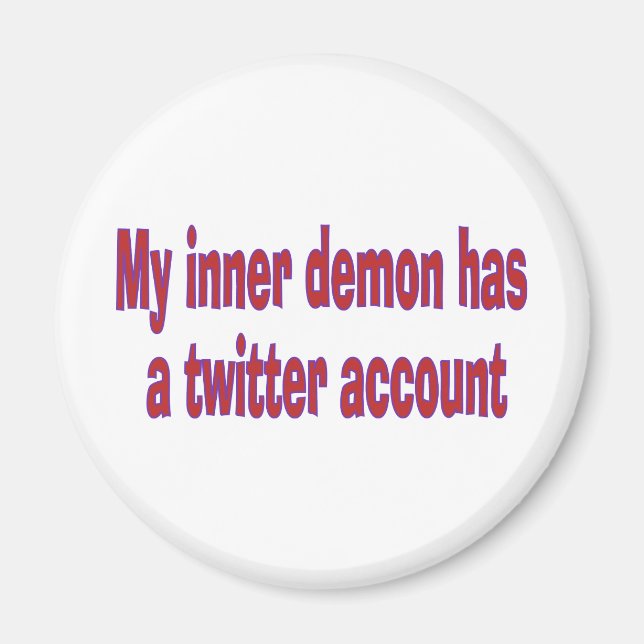 Imán Mi demonio interior (Frente)