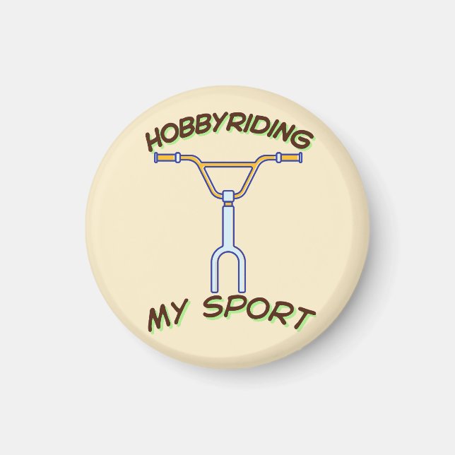 Imán Mi Deporte Hobby Montar (Frente)