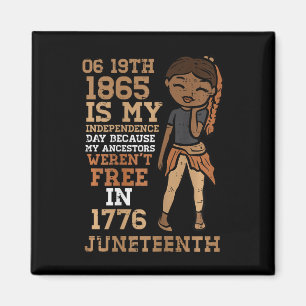 Imán Mi Día de la Independencia Diecinueve Mujeres Chic