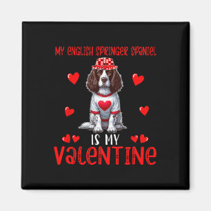 Imán Mi Español Springer inglesa es mi corazón de San V