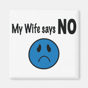 Imán Mi esposa dice NO