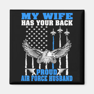 Imán Mi esposa tu espalda orgulloso marido de la fuerza