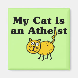 Imán Mi Gato Es Un Ateo
