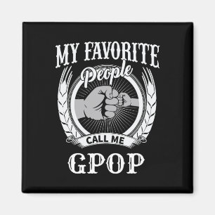 Imán Mi gente favorita me llama Gpop Puño especial 
