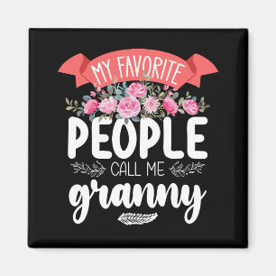 Imán Mi gente favorita me llama Granny el Día de la Mad