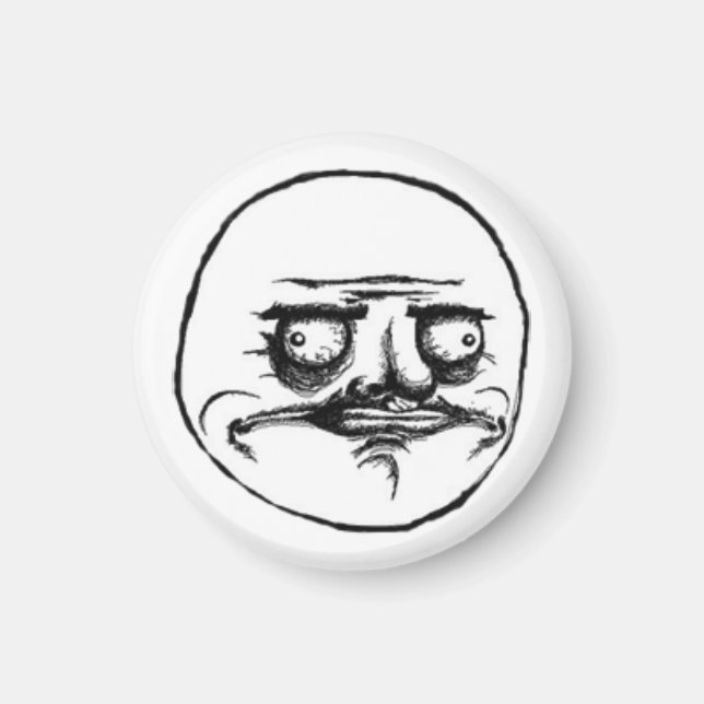 Imán Mi Gusta Round Magnet 1 (Frente)