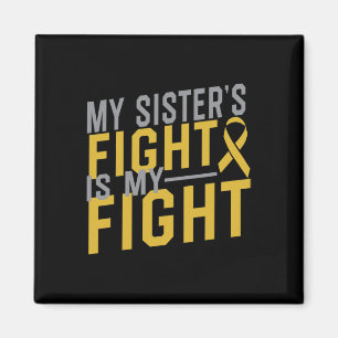 Imán Mi hermana lucha contra el cáncer infantil también