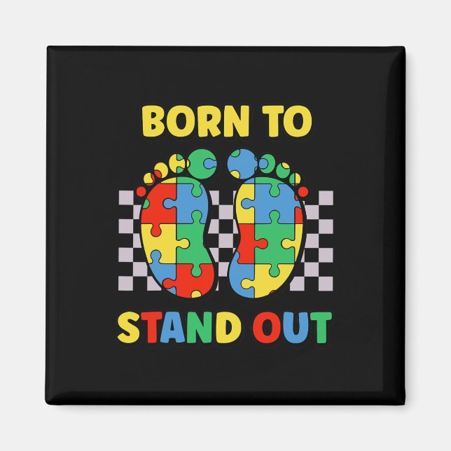 Imán Mi hermano es Li autista para tomar conciencia del (Frente)