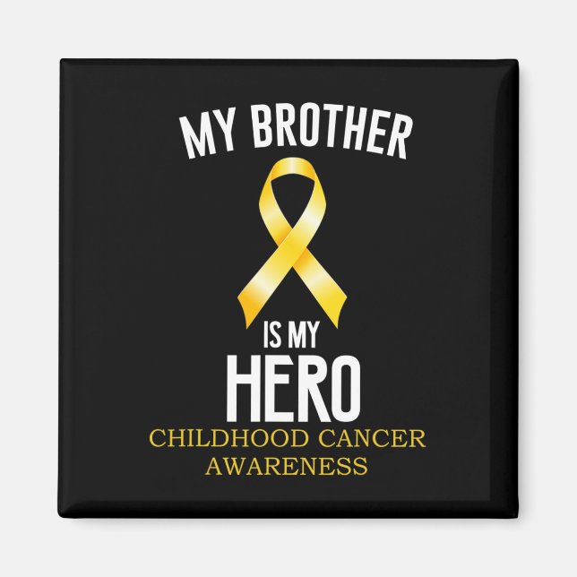 Imán Mi Hermano Es Mi Heroe  (Frente)