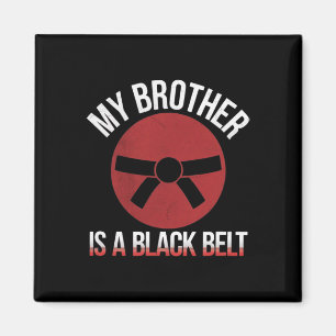 Imán Mi Hermano Es Un Karate De Artes Marciales De Cint