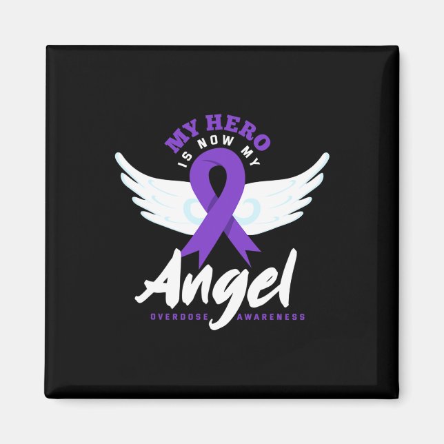 Imán Mi héroe ahora es mi ángel, sobredosis de sobredos (Frente)