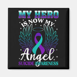 Imán Mi héroe ahora es mi ángel Suicidio Turquesa S