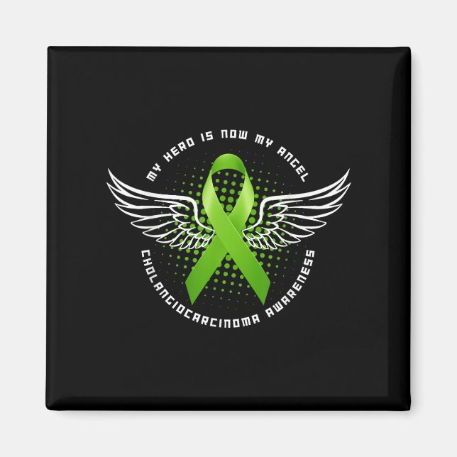 Imán Mi Héroe Ahora Es Mi Cholangiocarcinoma Angel (Frente)