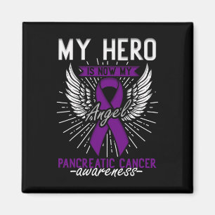Imán Mi héroe es ahora mi ángel - Pancreatic Cancer Awa
