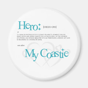 Imán Mi héroe, mi Coastie