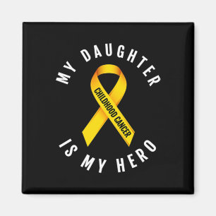 Imán Mi hija es mi heroína conciencia del cáncer infant