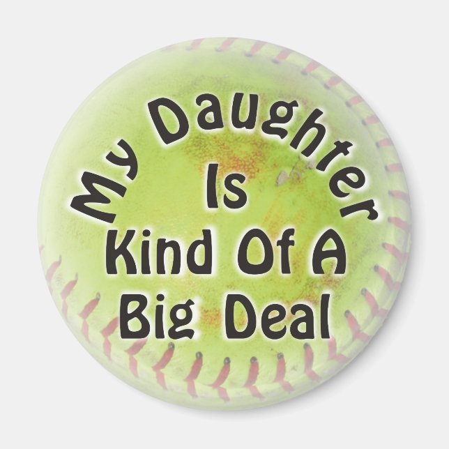 Imán Mi Hija Es Una Especie De Gran Cosa (Frente)