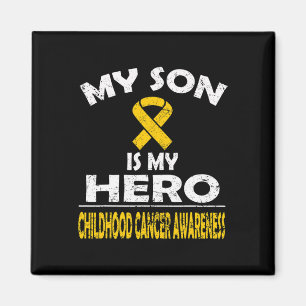 Imán Mi Hijo Es Mi Héroe Concienciación Sobre El Cáncer