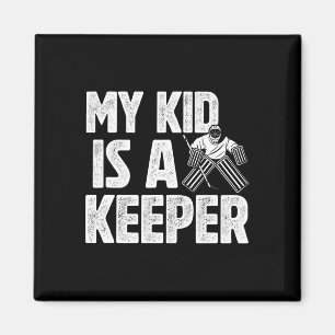 Imán Mi hijo es un portero de hockey papá de un portero