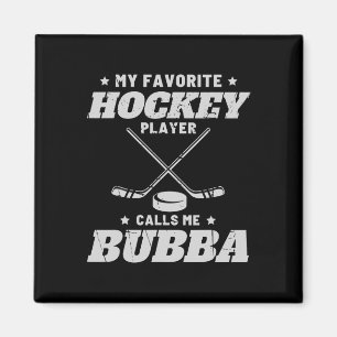Imán Mi hockey favorito me llama familia Bub divertido