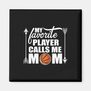 Imán Mi jugador de baloncesto favorito me llama mamá re