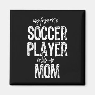 Imán Mi jugador de fútbol favorito me llama mamá en Nav