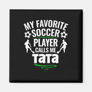 Imán Mi jugador de fútbol favorito me llama S pecho