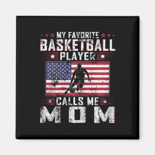 Imán Mi jugador favorito de Bysketbyll me llama mamá ma