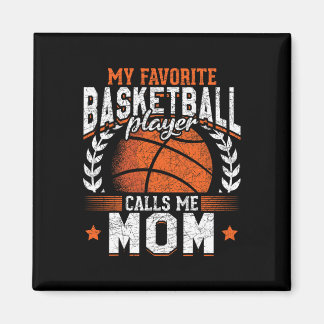 Imán Mi jugador favorito de Bysketbyll me llama Mom Bys