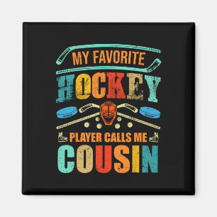 Imán Mi jugador favorito de hockey me llama padre primo