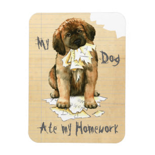 Imán Mi Leonberger Ate Mi Casa