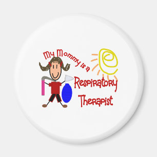 Imán Mi mamá es terapeuta respiratorio---Adorable
